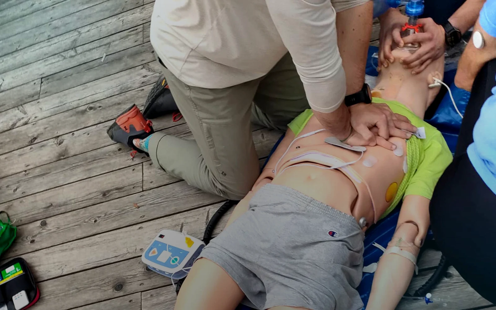 Session de formation AFGSU ProF – pratique du massage cardiaque, 2025